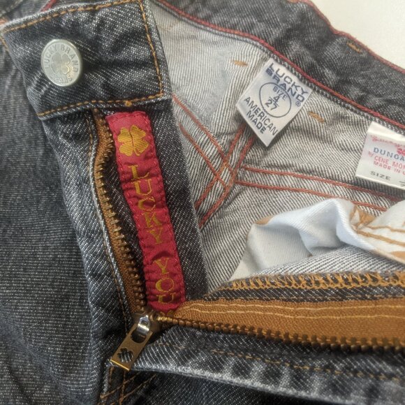 Lucky Brand Jeans Size 4/27 Dark Wash Boot Cut - Picture 12 of 16